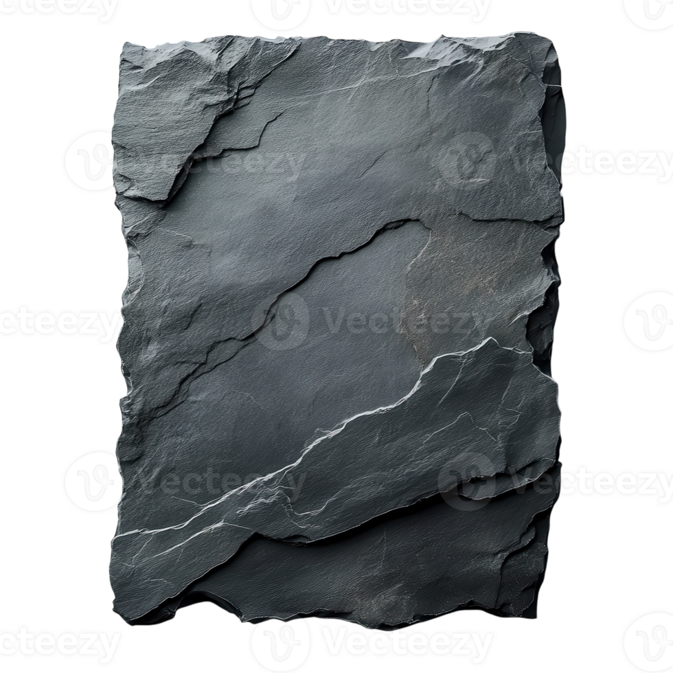 Beautiful Slate Surface for Decorative and Design Purposes on transparent background png