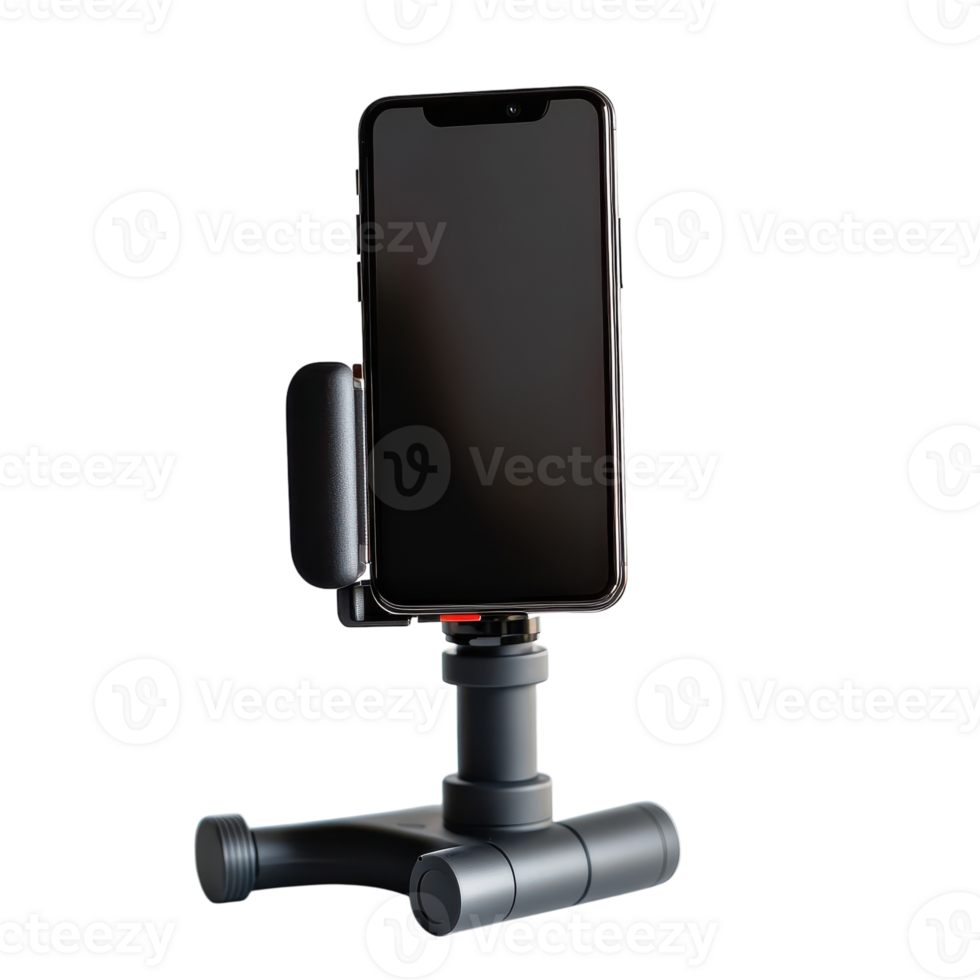 Smartphone Gimbal Stabilizer for Smooth Recording on transparent background png