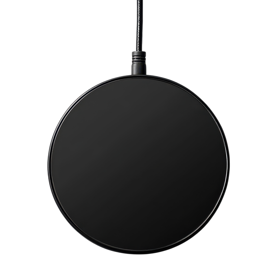 Wireless Charging Pad Isolated on White Background for Modern Gadgets on transparent background png
