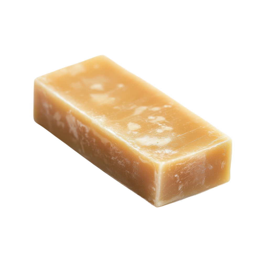 A Bar of Soap for Personal Care and Hygiene on Transparent Background png