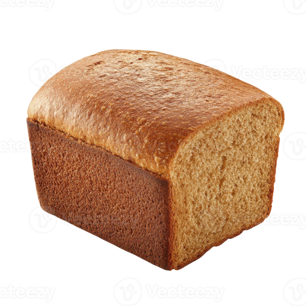 Fresh Whole Wheat Bread for Healthy Cooking on Transparent Background png