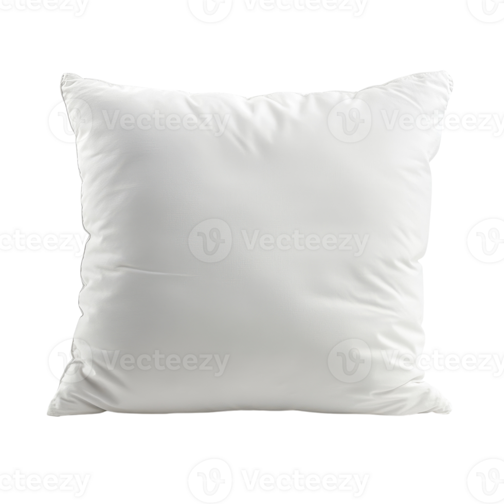 Soft Pillow for Comfortable Sleep and Home Decor on Transparent Background png