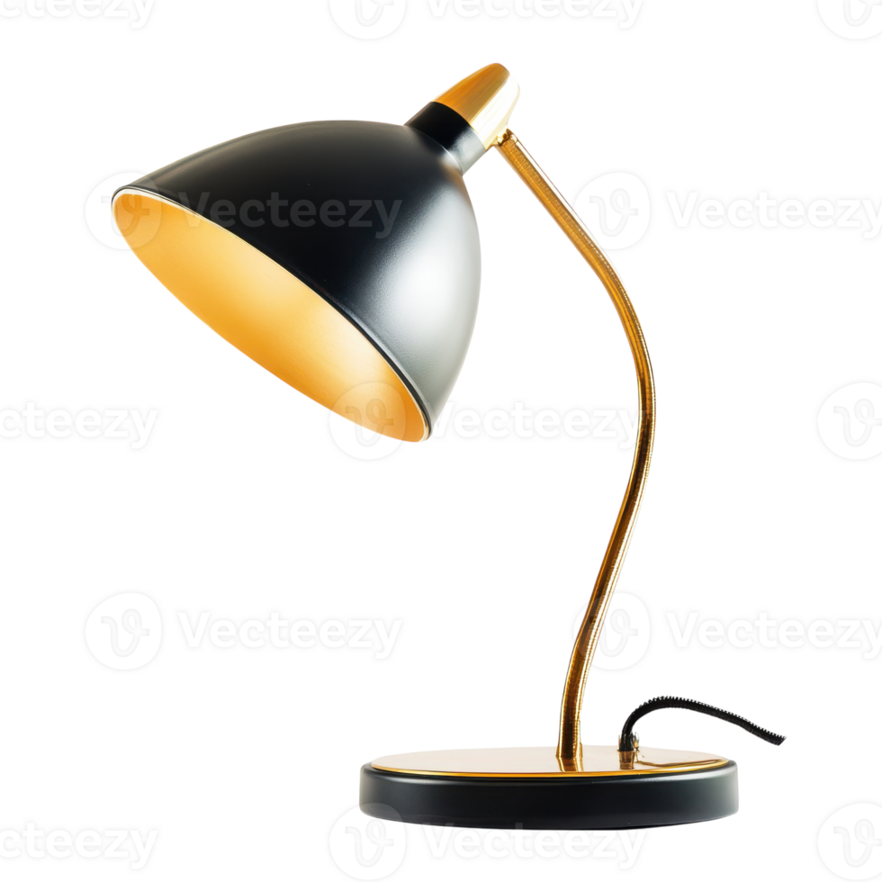 Modern Desk Lamp for Contemporary Workspaces on Transparent Background png