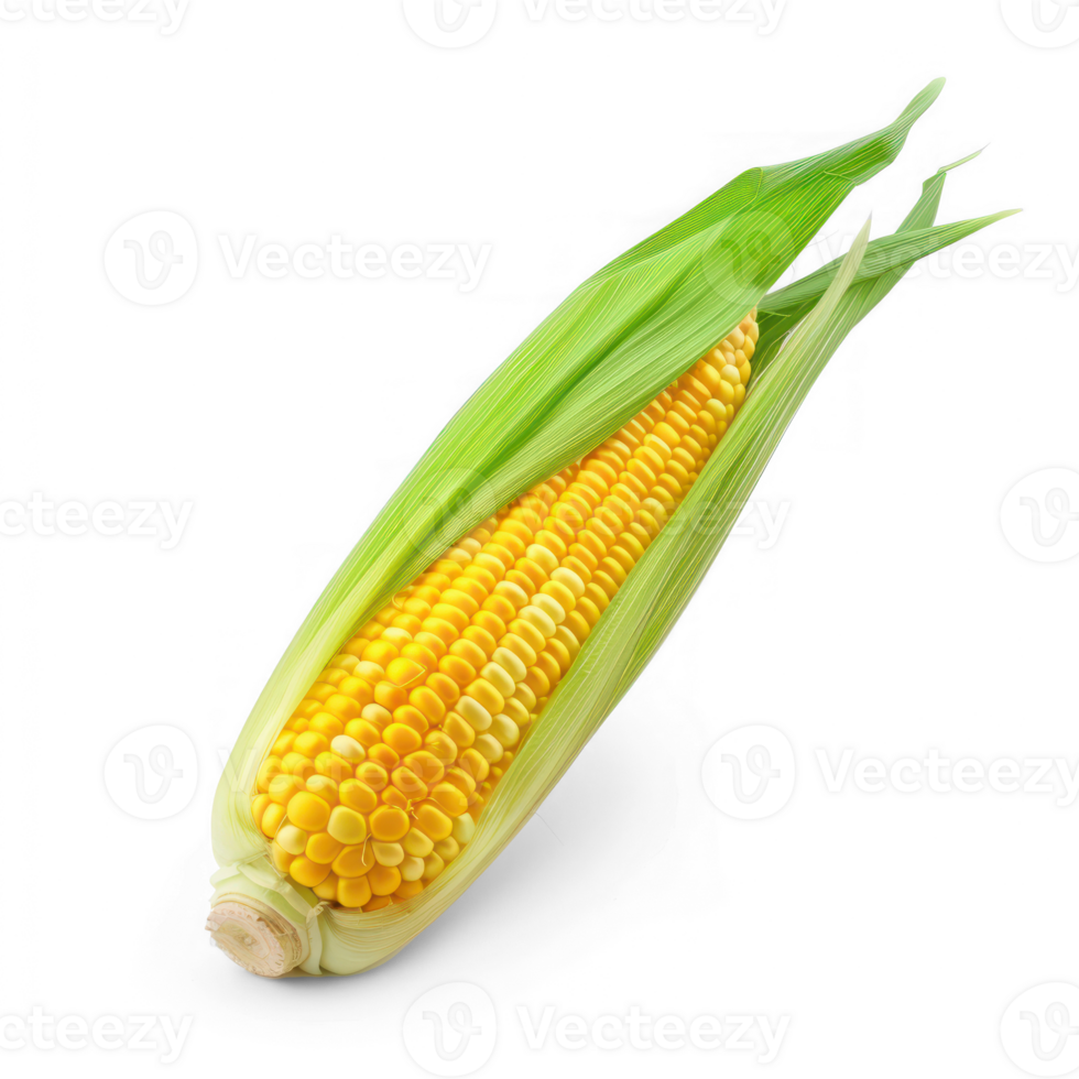 corn on cob on transparent background png