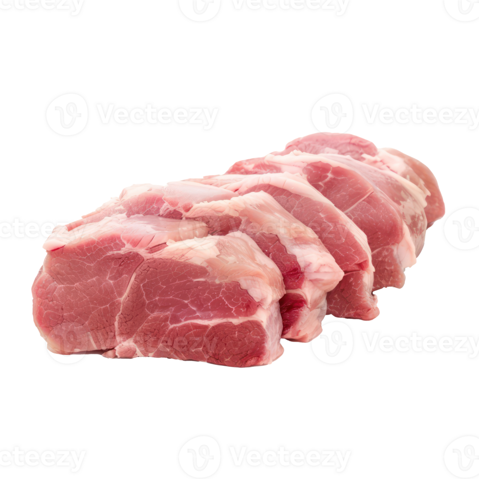 raw meat on a transparent background png