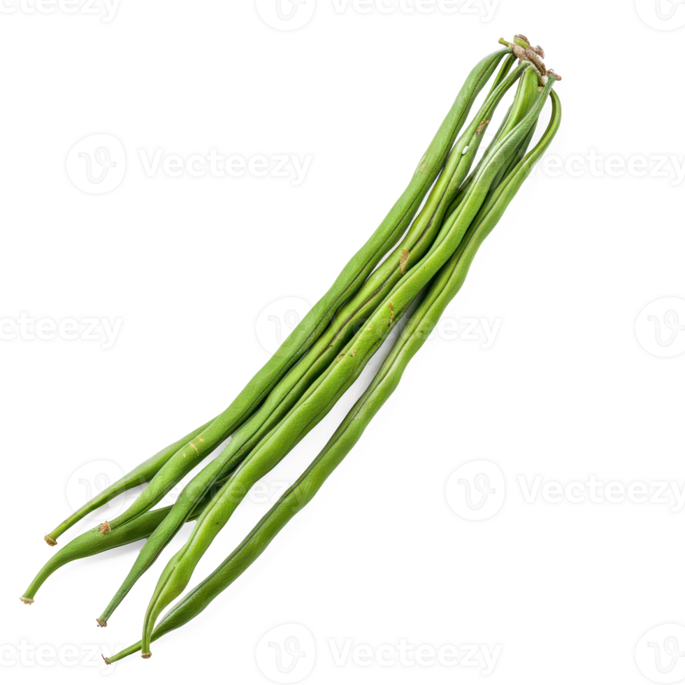 green beans on a transparent background png