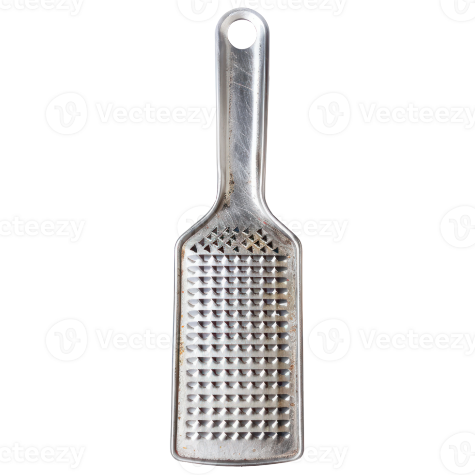 Grater top view full length isolate on transparent background png