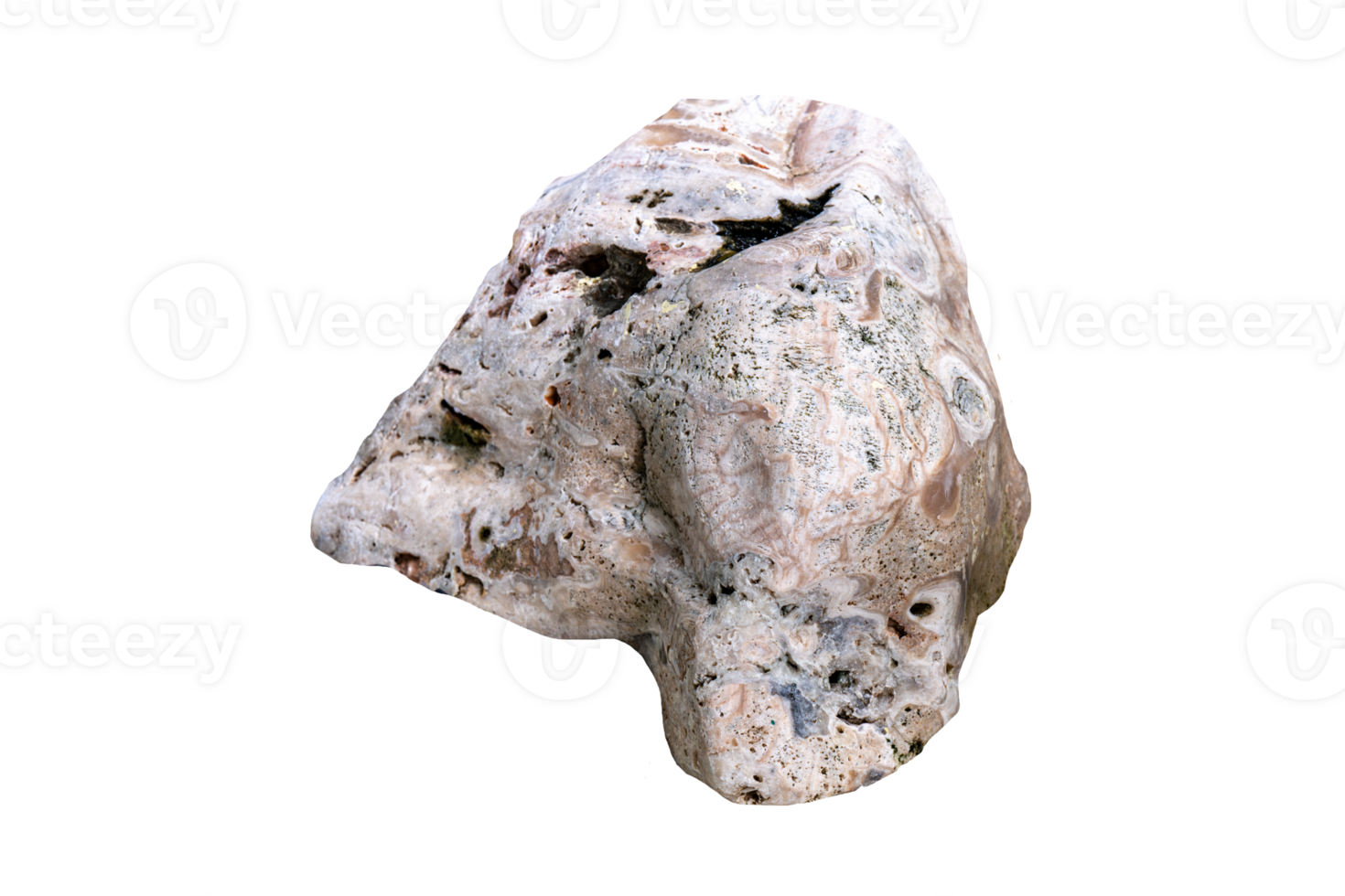 Garden decoration Rock. White cliff Rocky mountain isolated on background, clipping paths. png