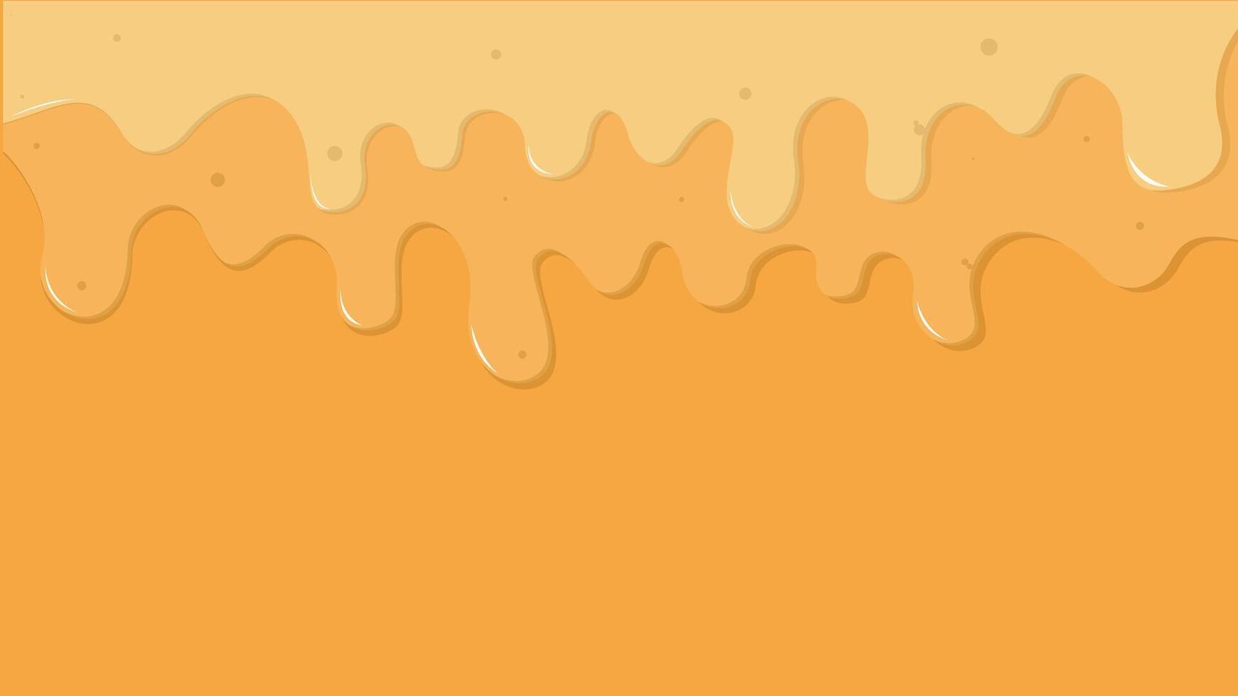Illustration of melting cheese illustartions, melted cheese background wallpaper vector