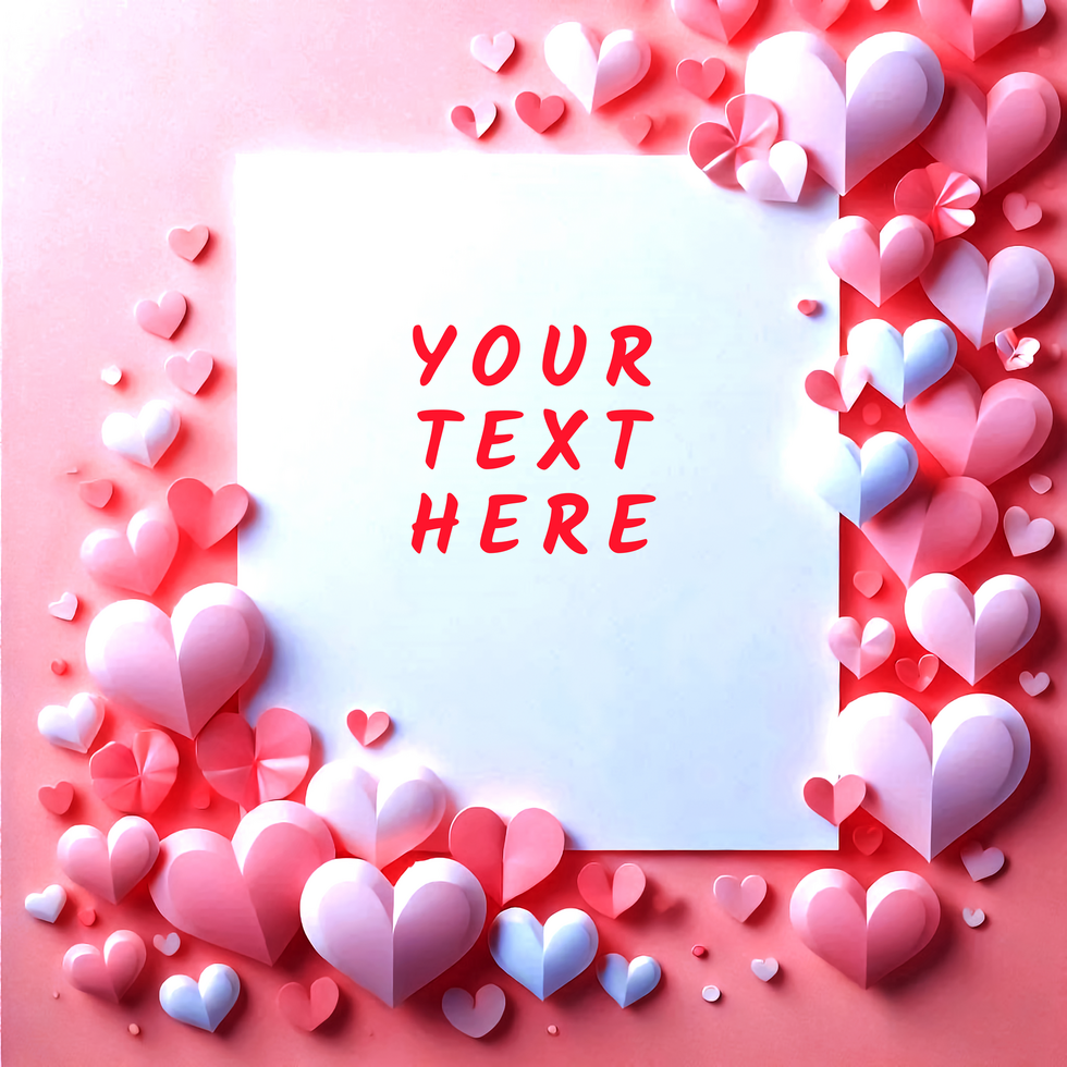Valentines Day Background for Greeting Cards and Text psd