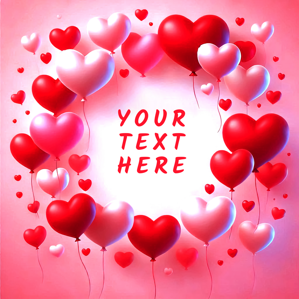 Minimalist Valentine's Day Background Copy Space Included psd