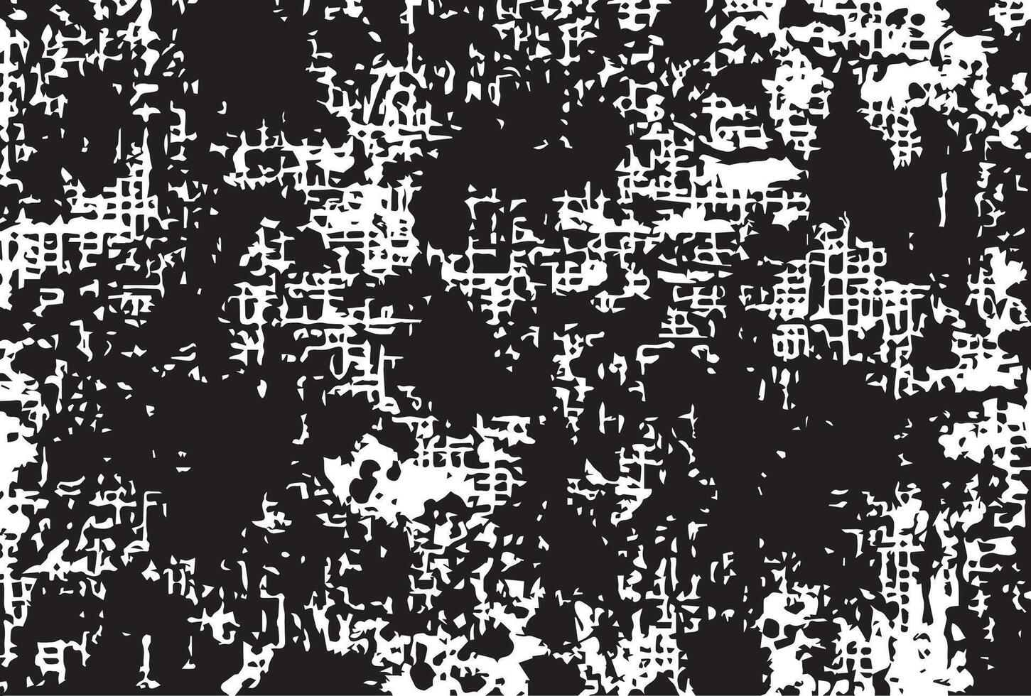 Black and white grunge texture vector
