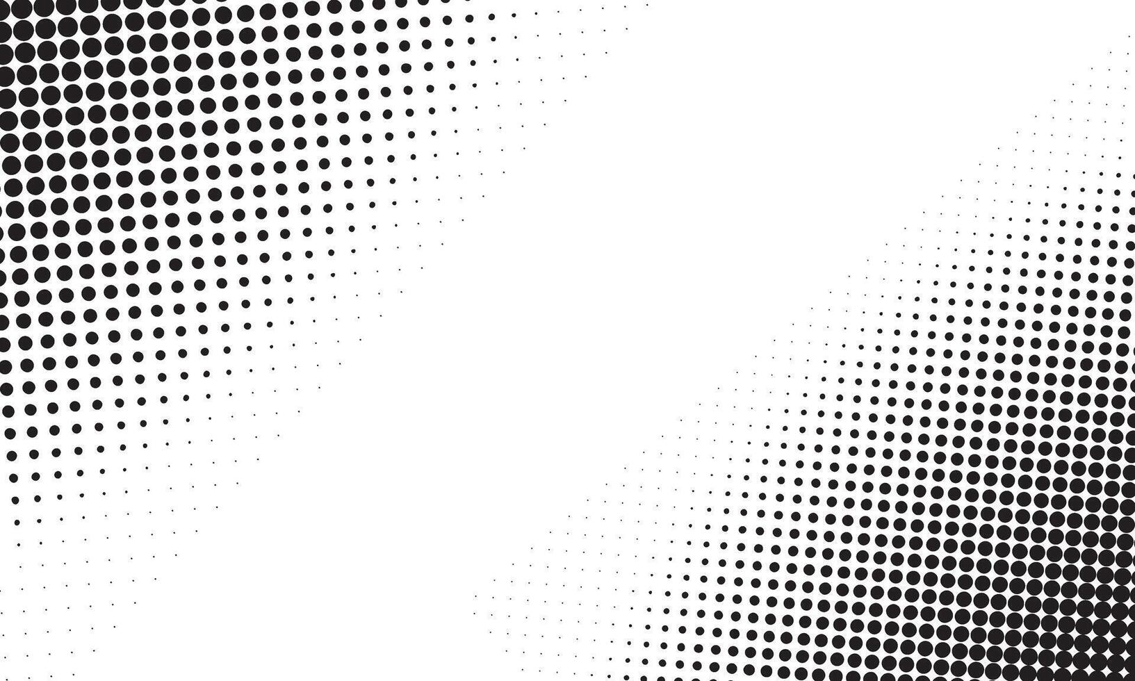Dotted halftone gradient texture. Polka dot background vector