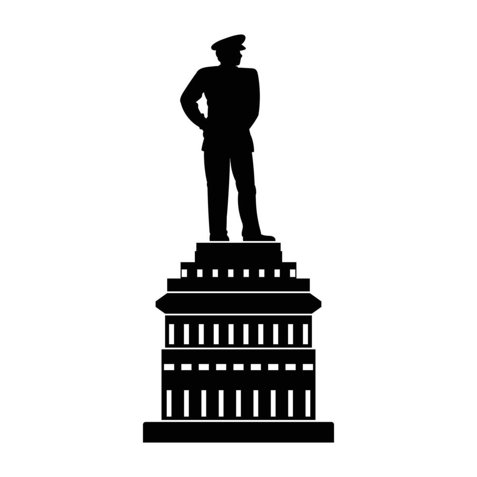 jalesveva jayamahe surabaya monument vector