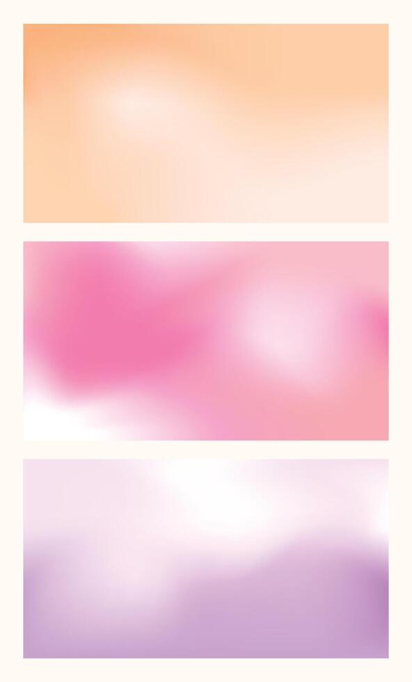 a pastel color gradient Background. Soft Abstract Backdrop. colorful wallpaper. Vibrant Fluid. Abstract Gradient. gradation texture vector