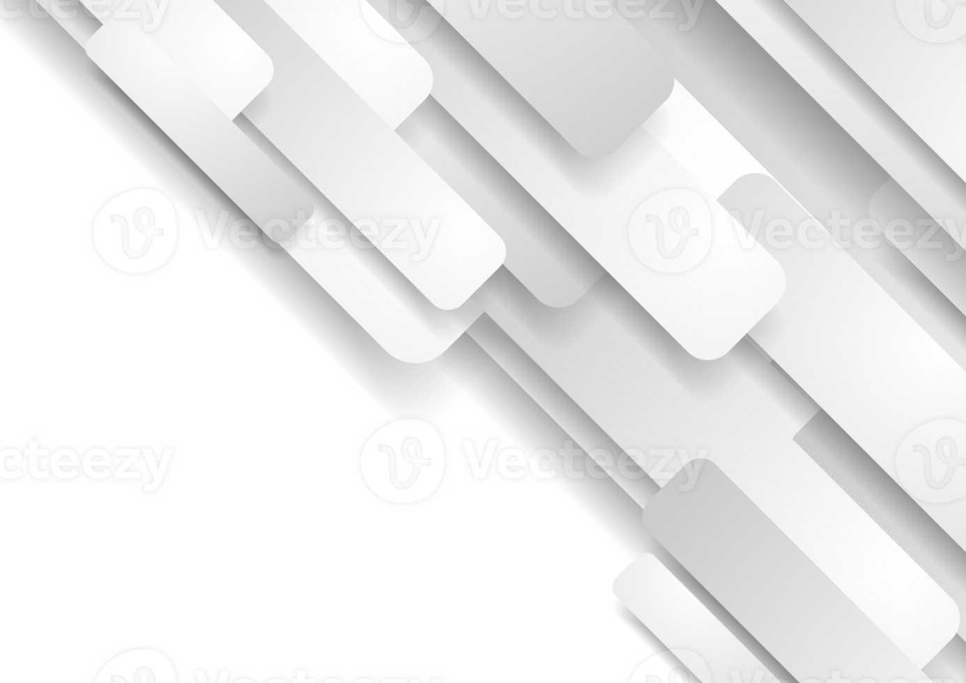 White and grey geometric elements png