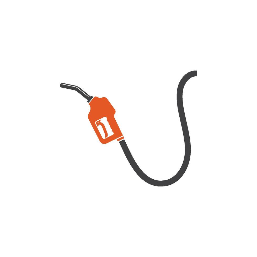 gasoline nozzle icon illustration design vector