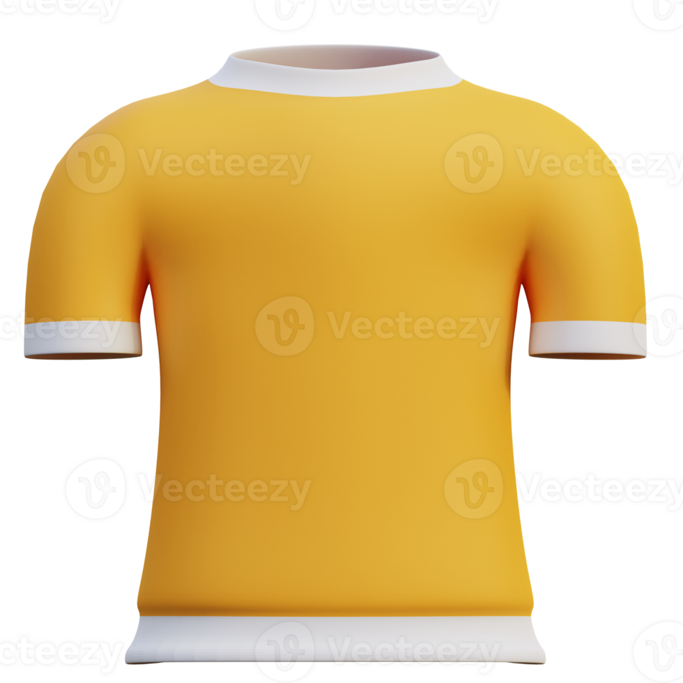 3d illustration t-shirt clothes png