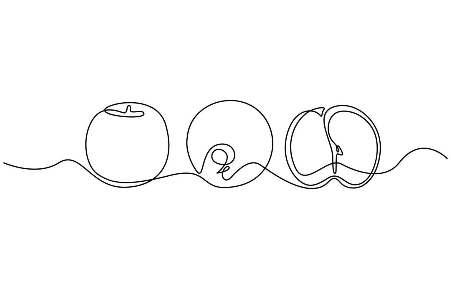 apples icon organic food vector