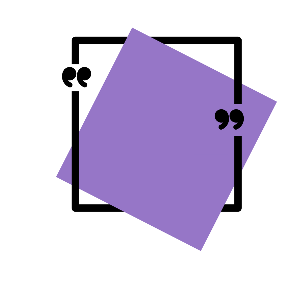 a purple shape with black frames on it png