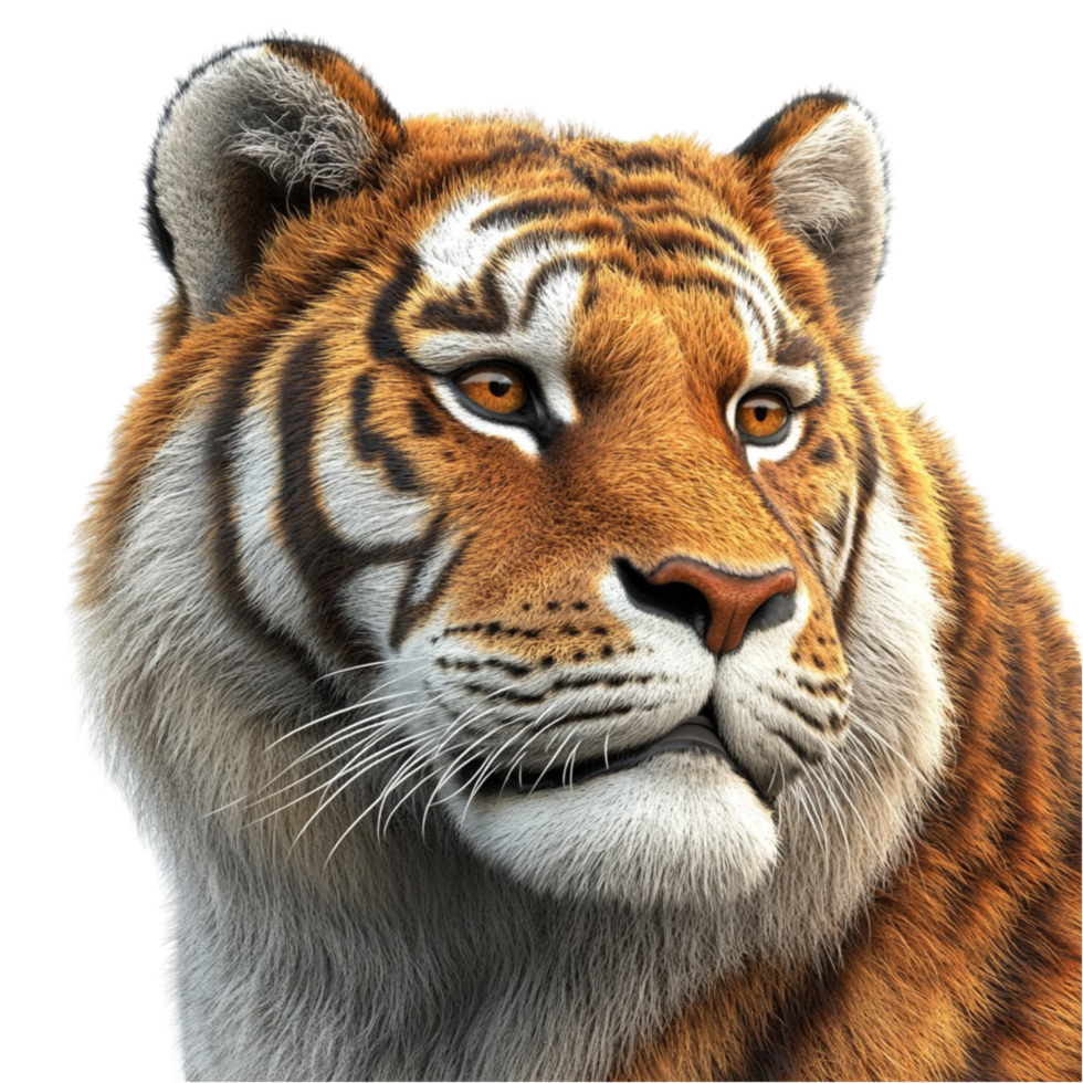 Tiger on Transparent Background png