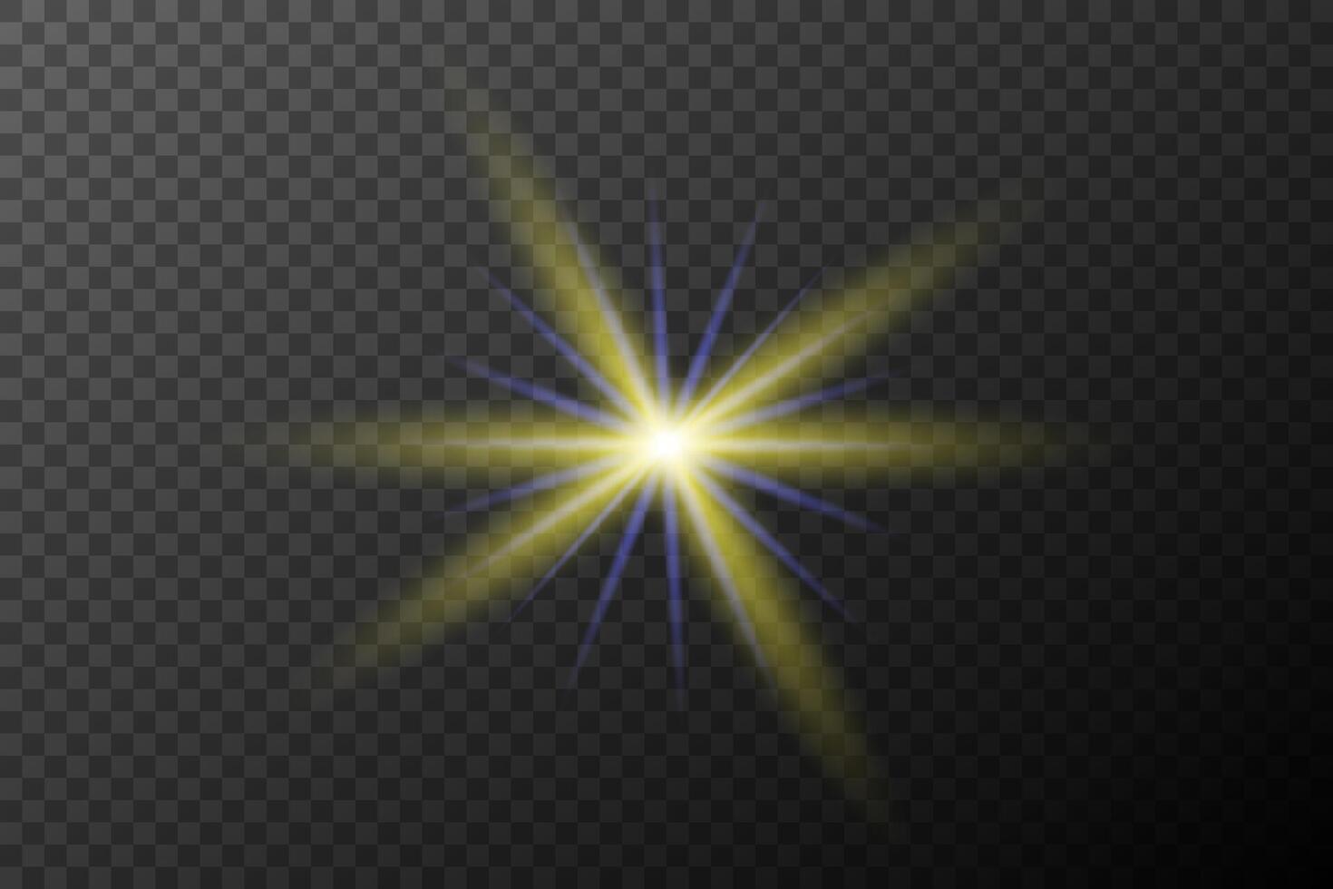 golden star burst on background vector