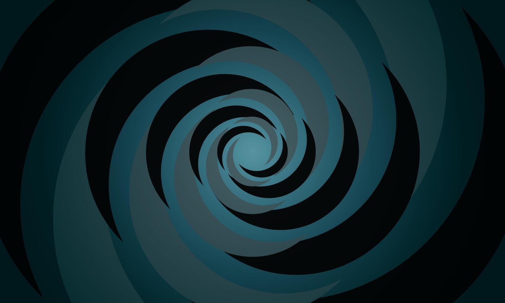 swirling spiral backdrop dark blue background. soft color. vector