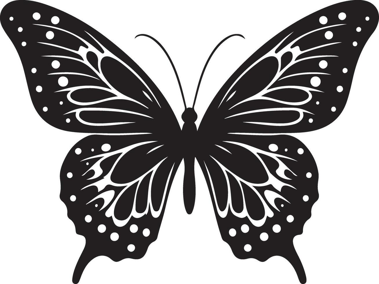 Butterfly Logo Icon Art Design vector