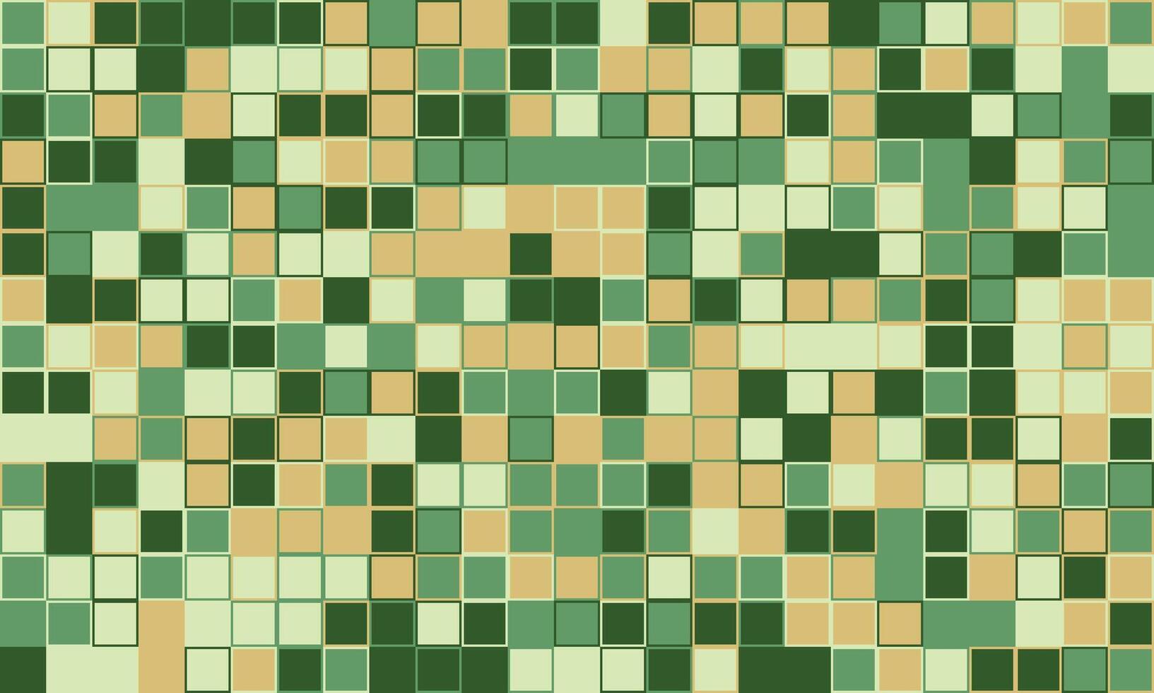 Symmetrical cube grid with vibrant, ornate colors. A beautiful geometric pattern suited for posters, fabric, or material design with a modern, textured appeal. vector