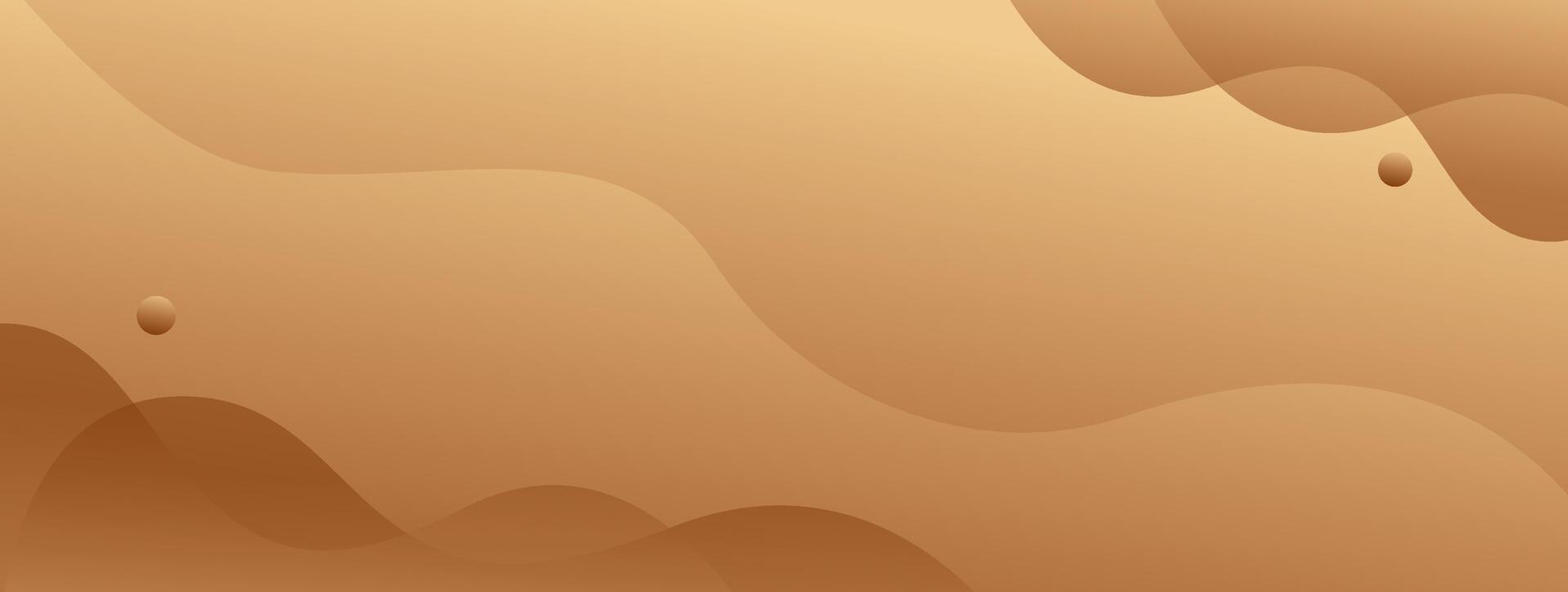A brown background with waves and a wave pattern vector