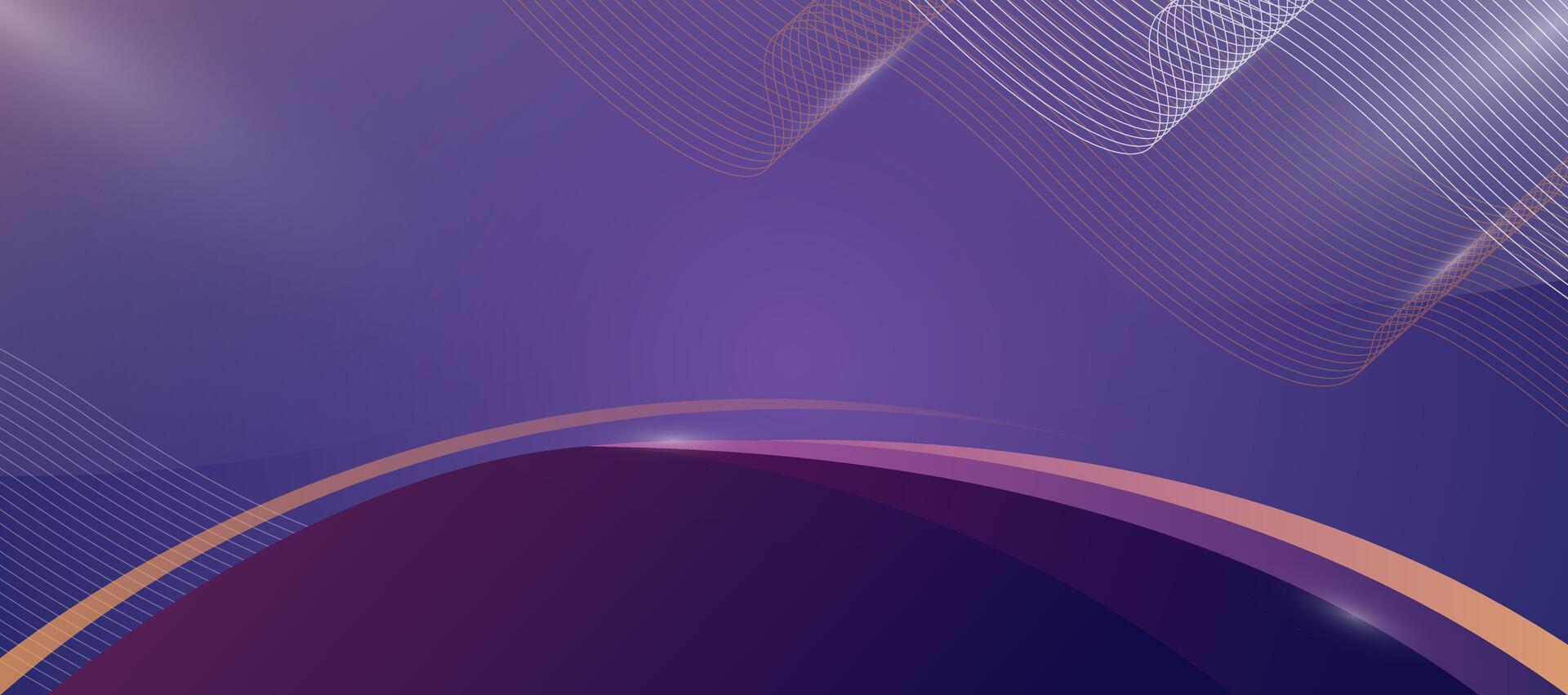 Abstract background with waves and lines vector