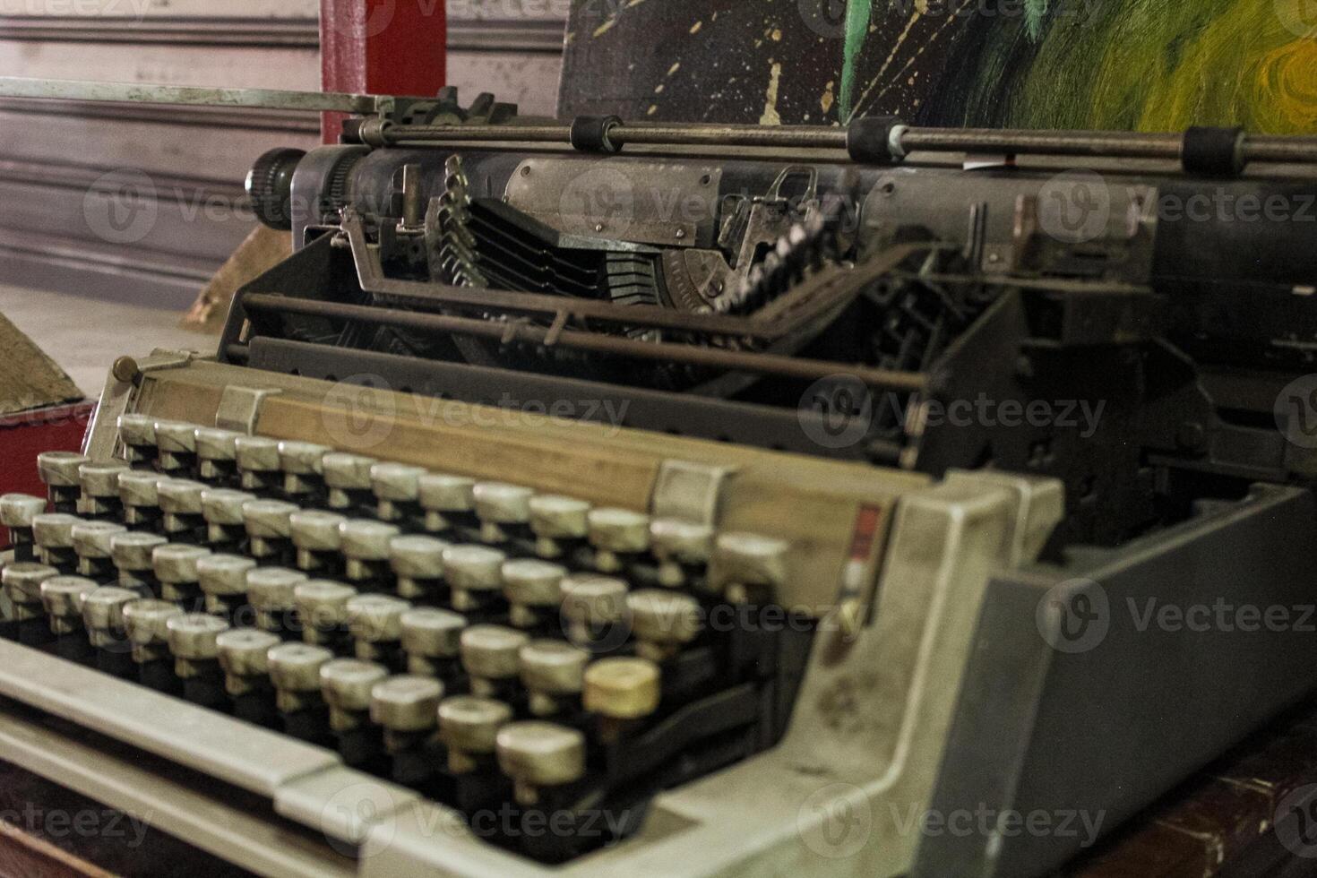 Vintage Typewriter on Display photo