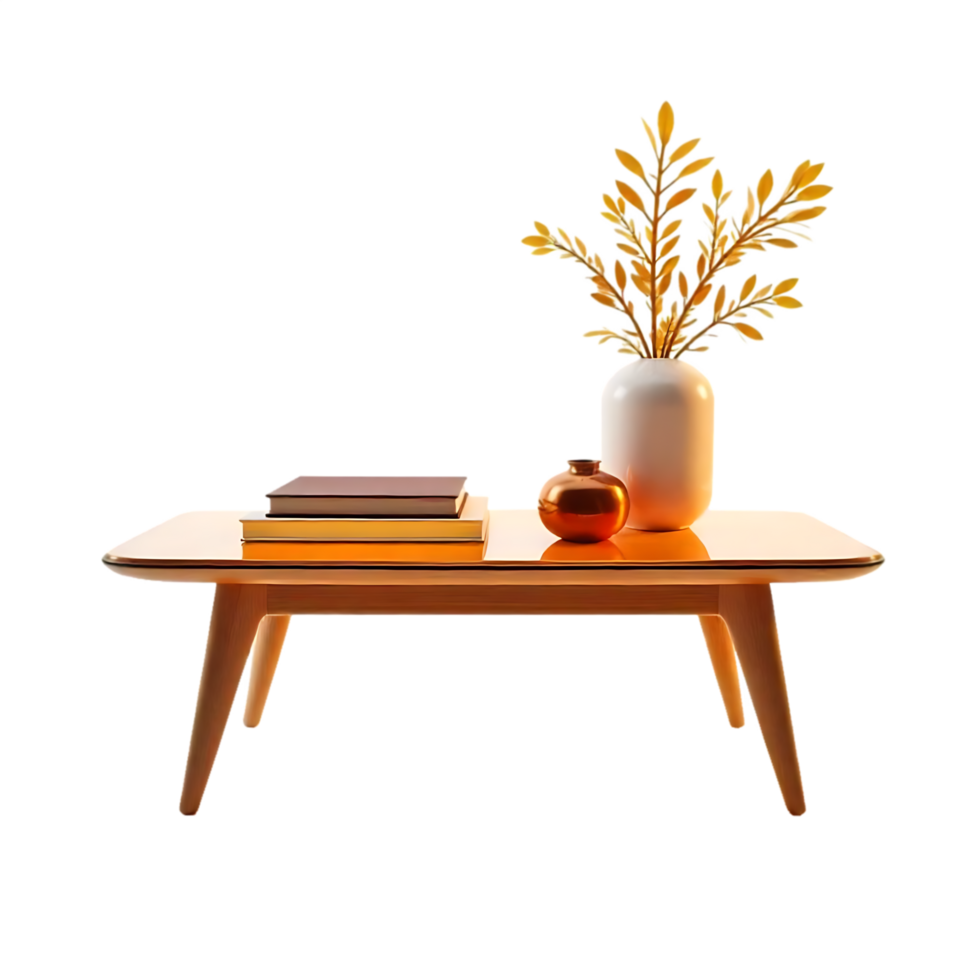 Modern Transparent Display Desk png