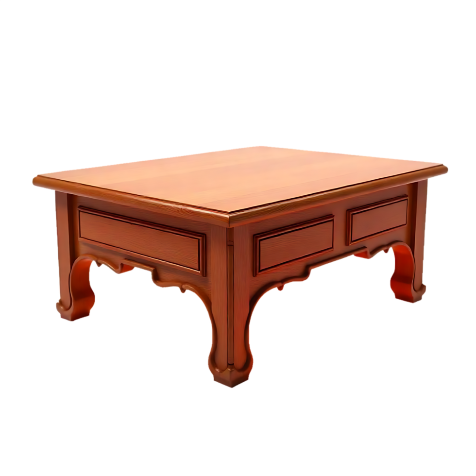 Transparent Display Desk Setup png