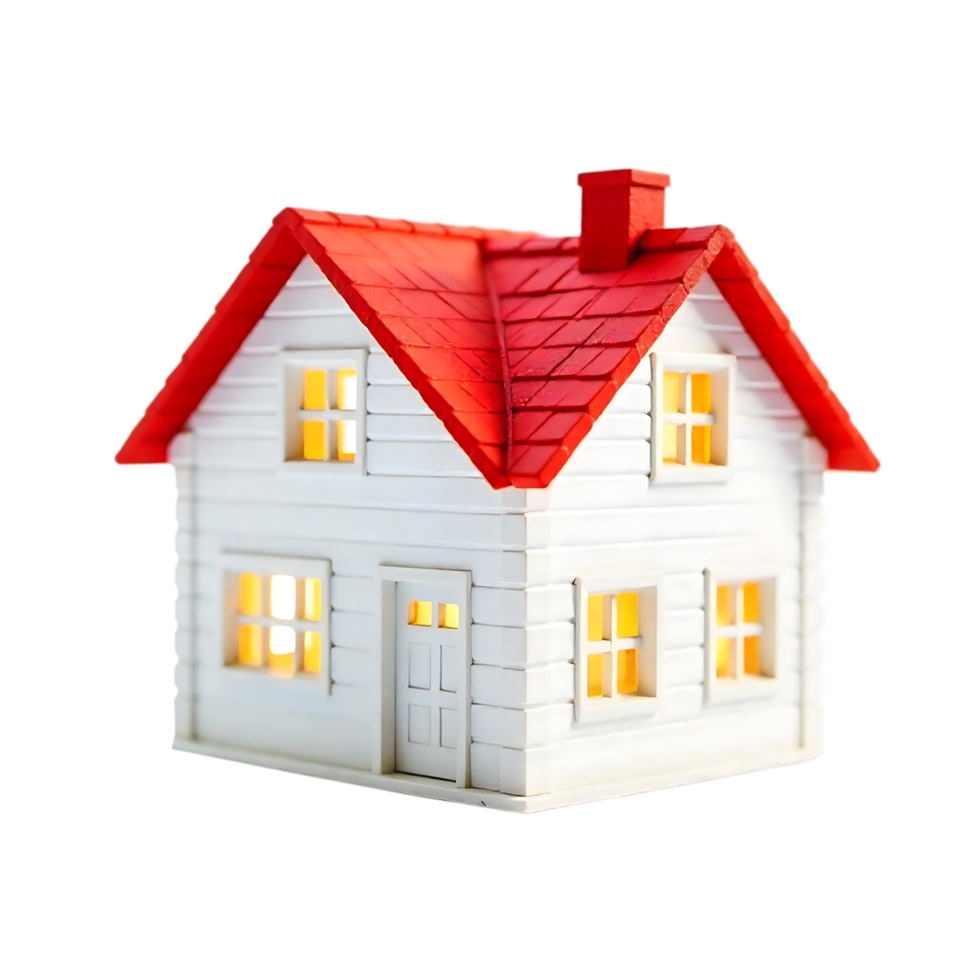 Elegant minimalist house background png