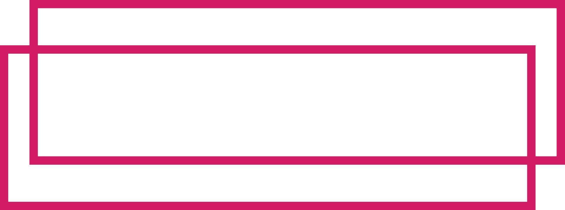 Editable Label Outlines vector