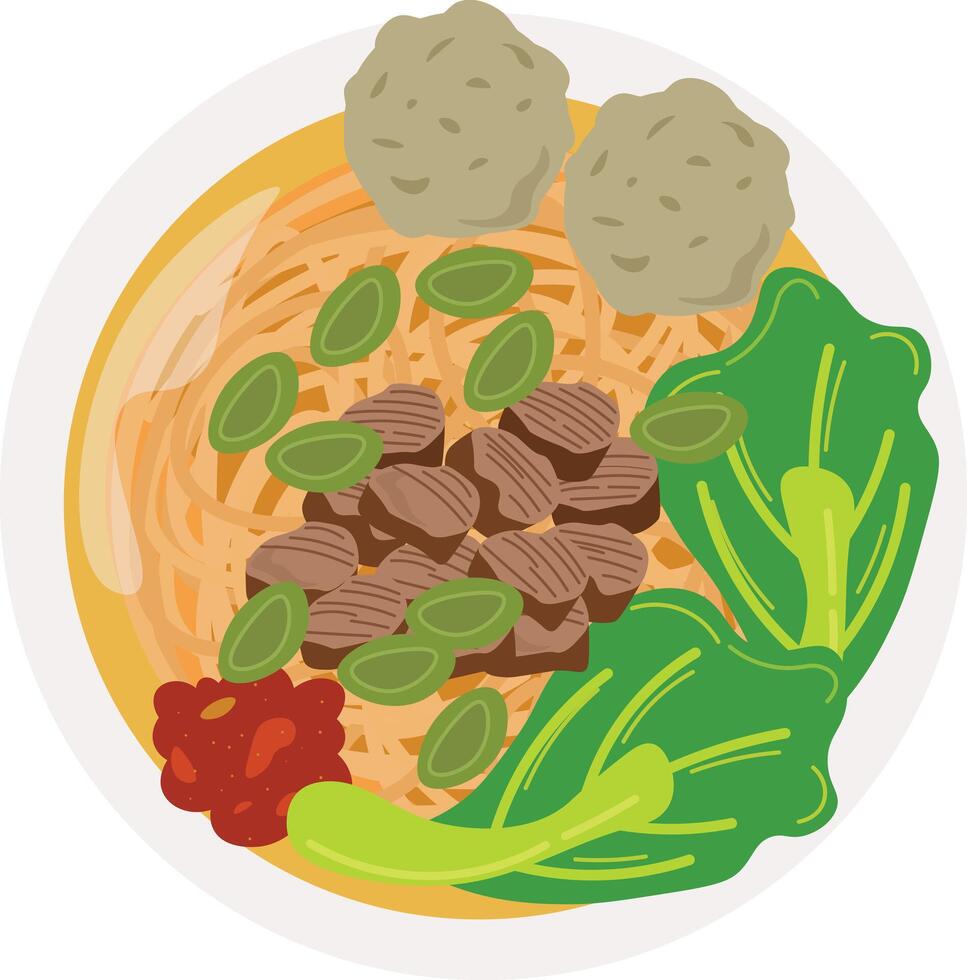Taste of Indonesia Opor Ayam vector