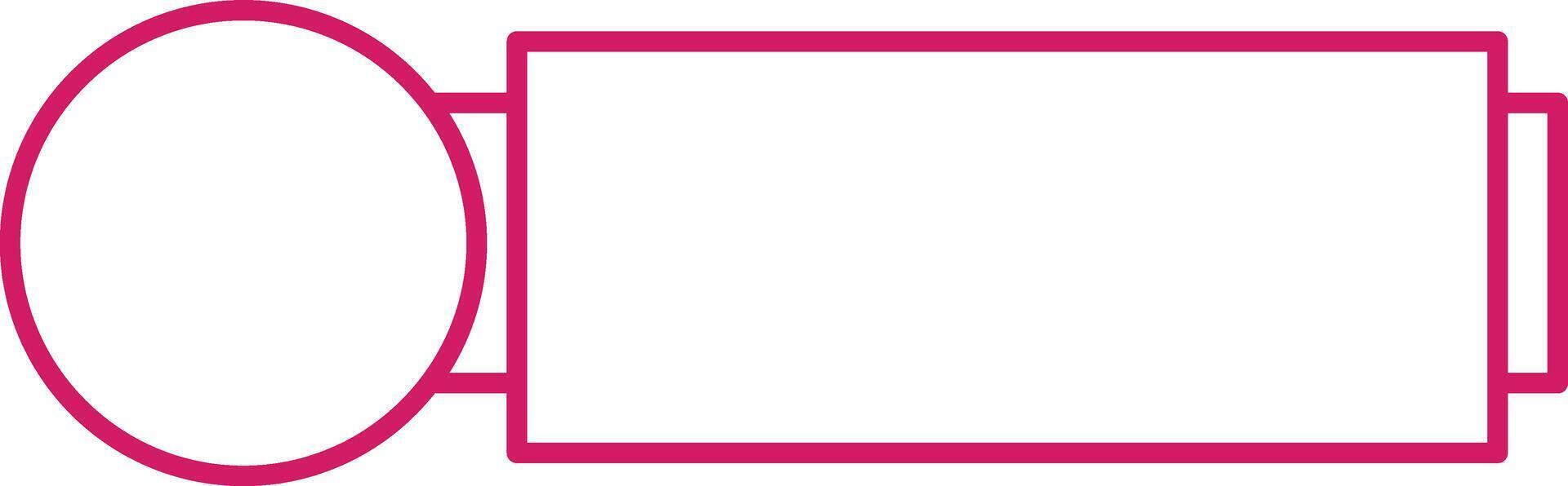 Bundle of Simple Name Box Outlines vector