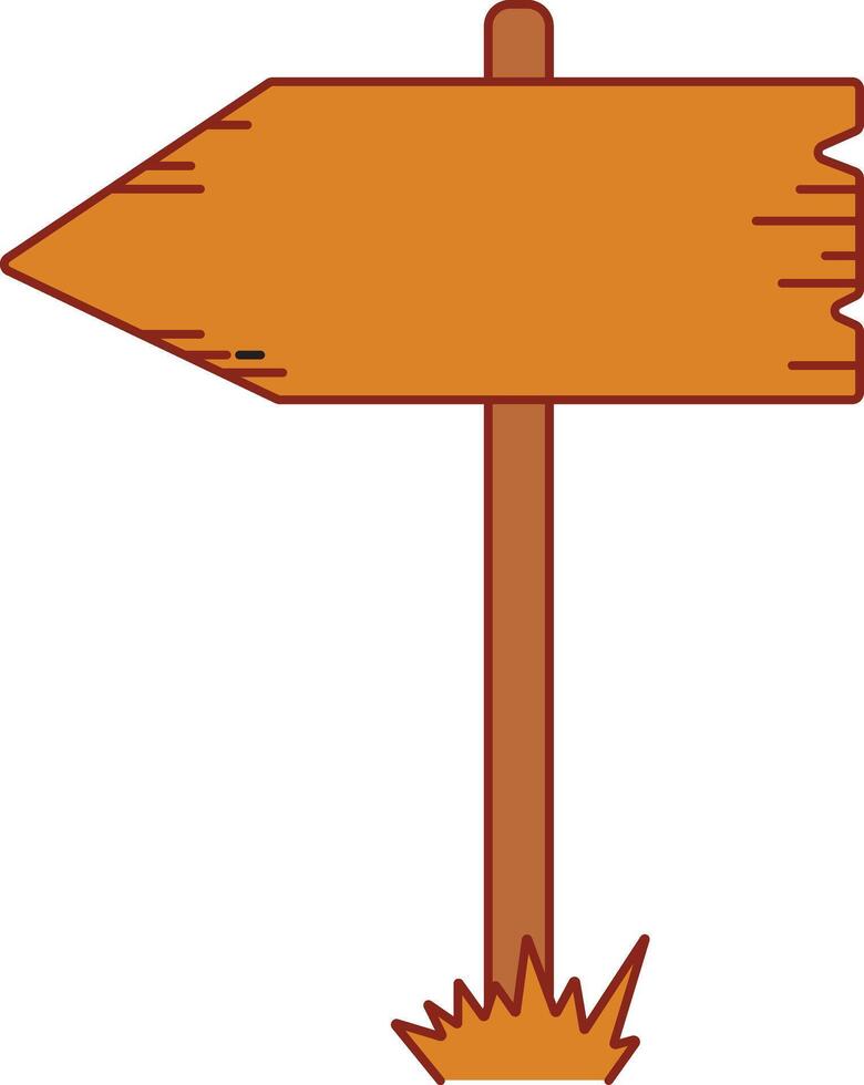 Weathered Wooden Arrows vector