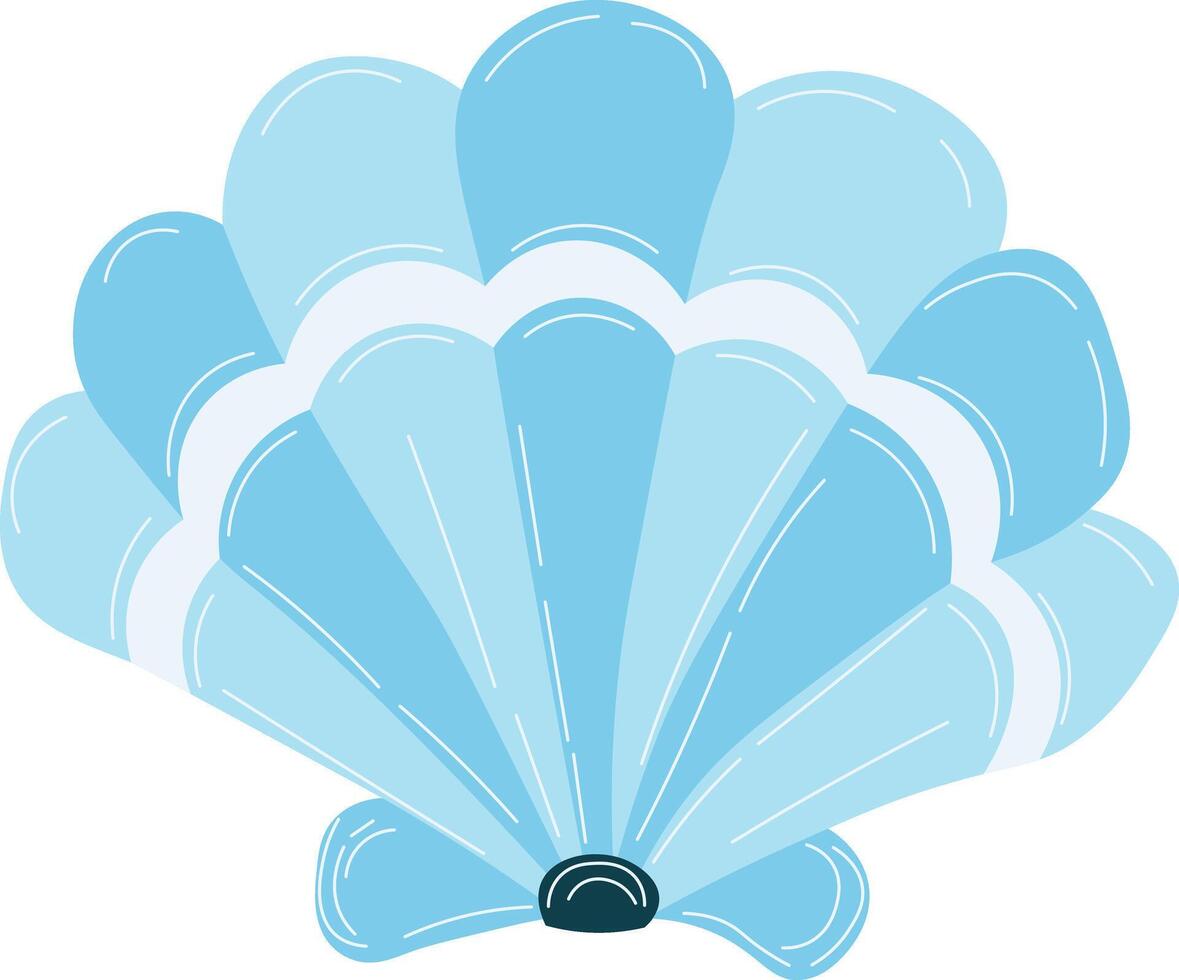 Underwater Shell Graphics vector