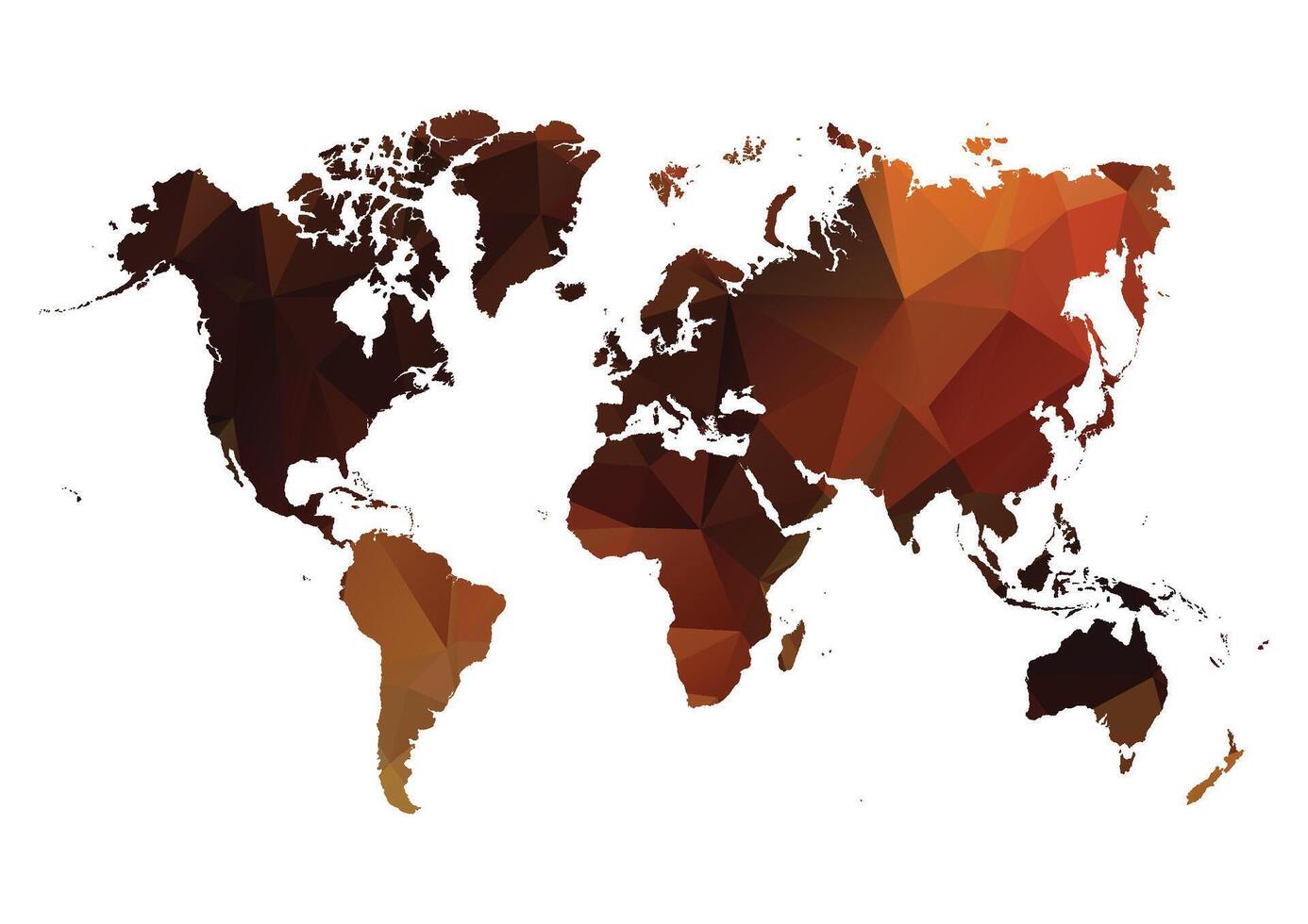 Coffee Belt illustration, Bean Belt, Coffee Map vector
