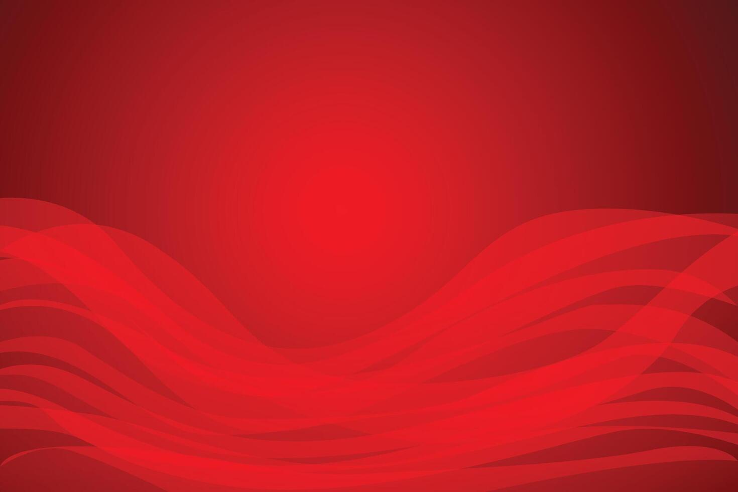 Red simply smooth color backdrop abstract background vector