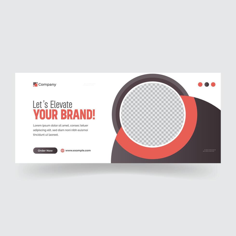 Modern Digital Business Banner Template vector