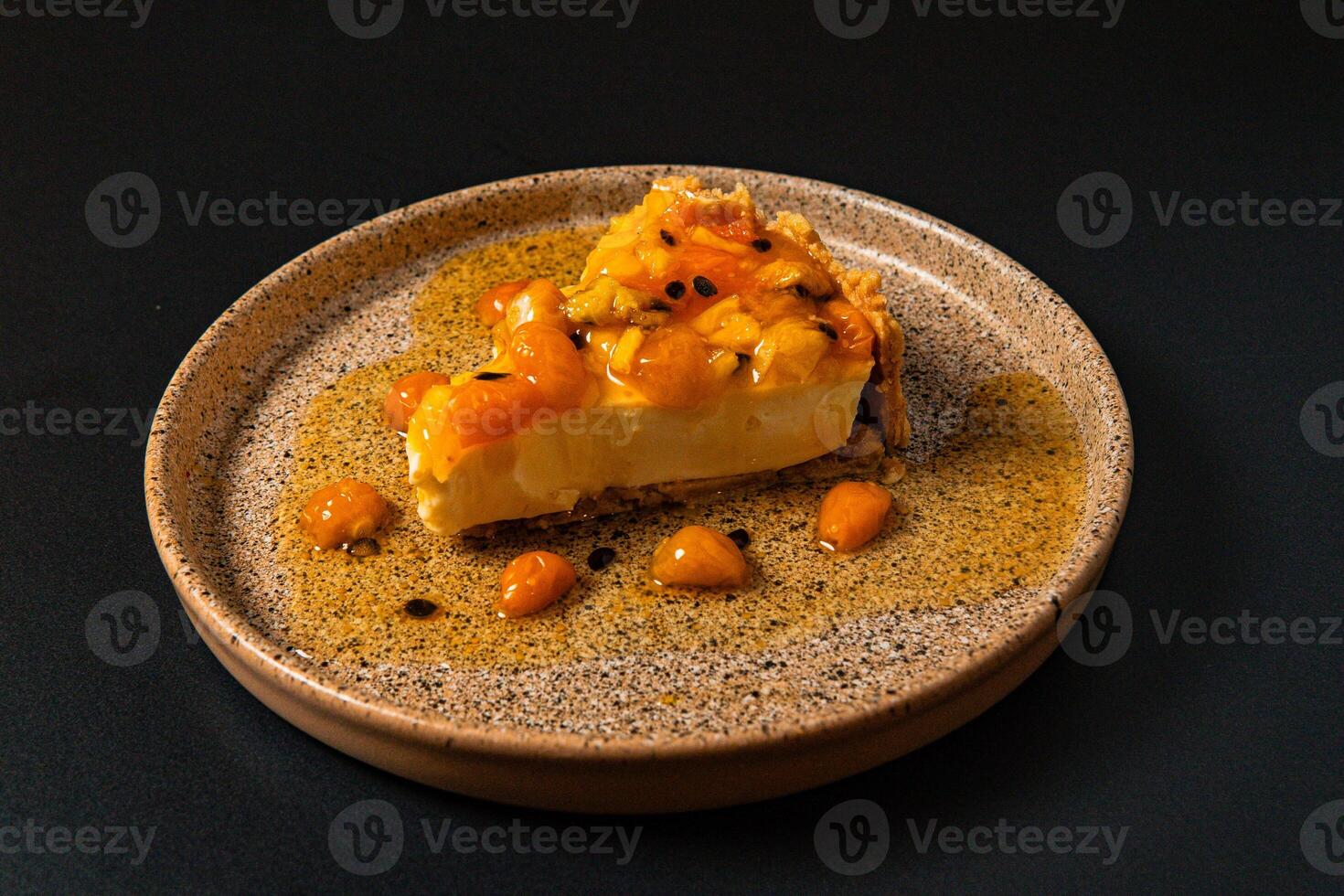 a plate of food with a face on it and a face on the top. photo