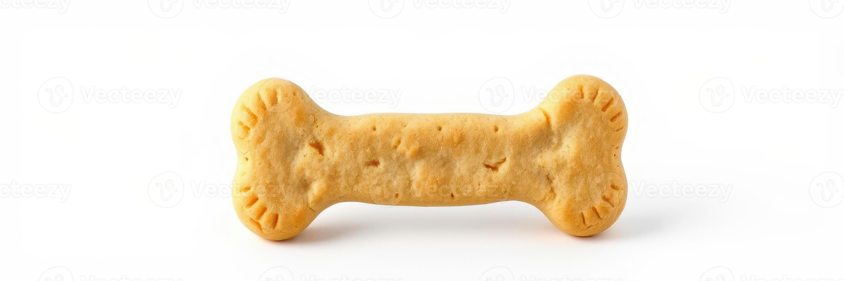 Bone-shaped dog treat designed for playful pets, perfect for rewarding and entertaining them during snack time photo