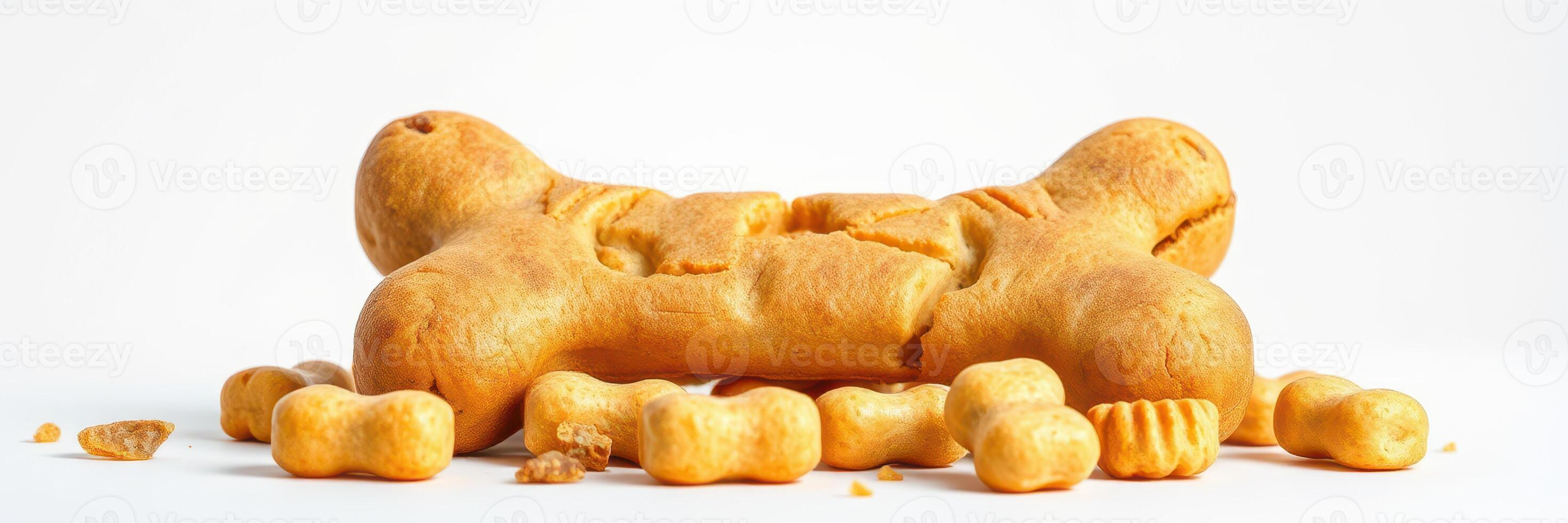 Delicious dog treats and snacks for pet lovers to enjoy at home or gift to furry friends photo