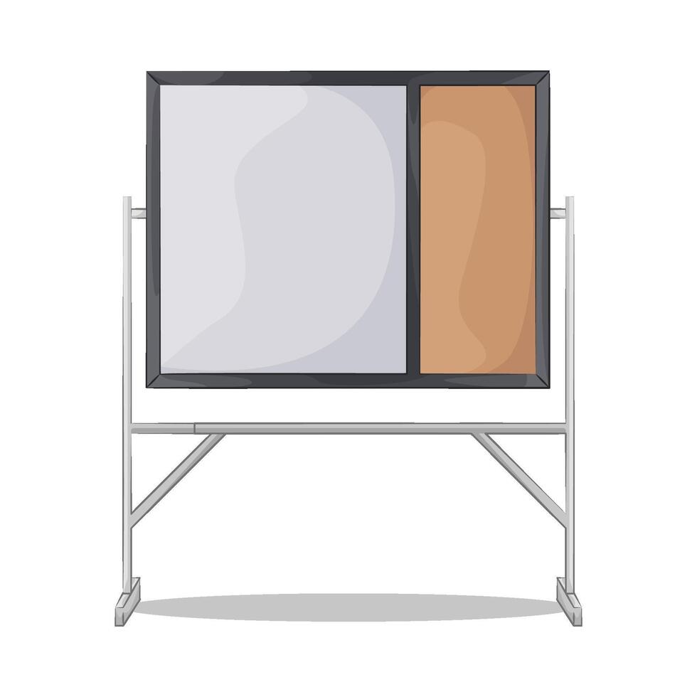 very clean whiteboard vector