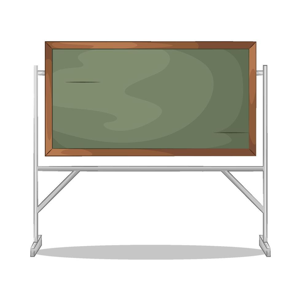 illustration of stand chalkboard vector