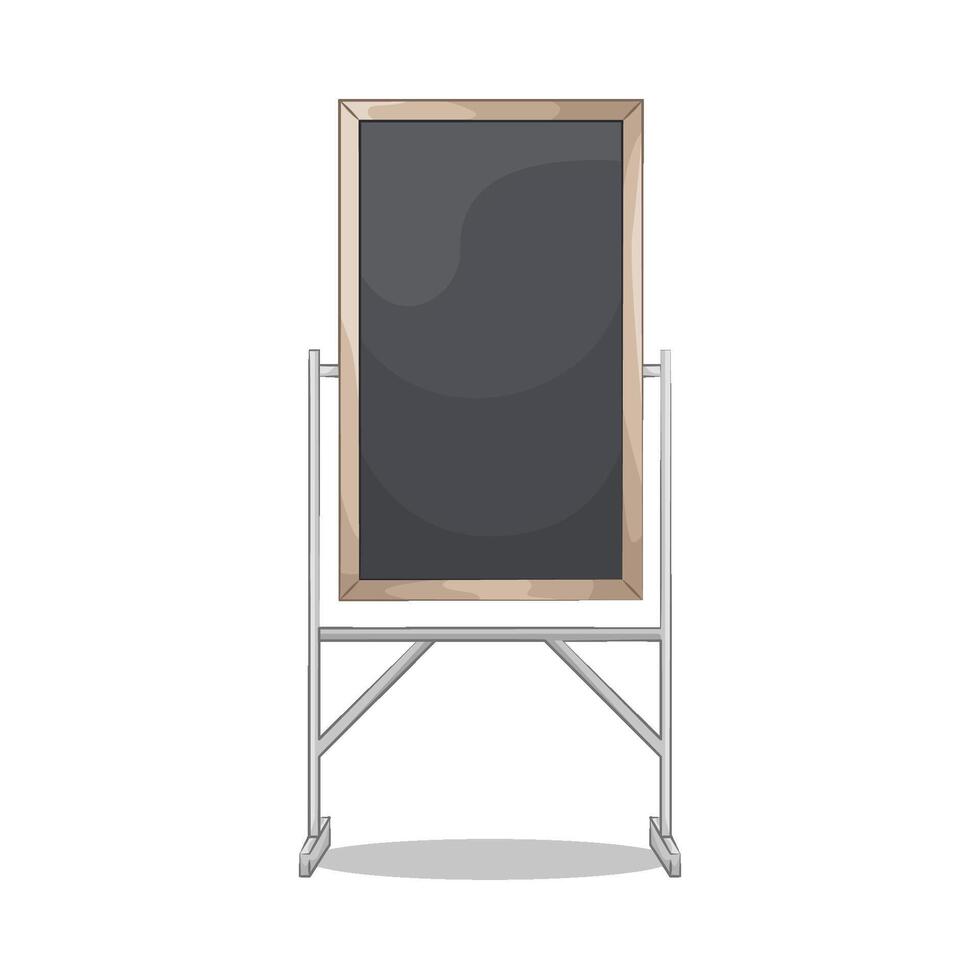 stand chalkboard illustration vector