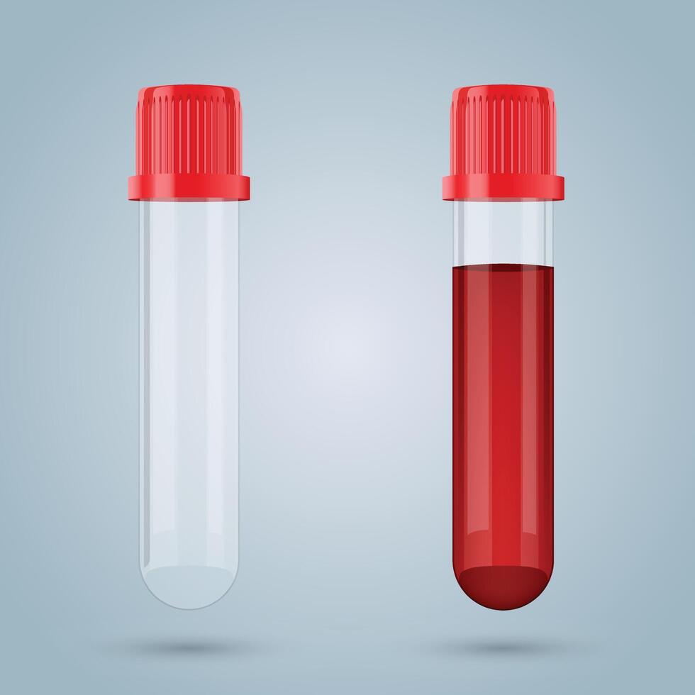 Science lab bottle icon in flat style. Laboratory glassware equipment illustration on isolated background. Test tube sign business concept. vector